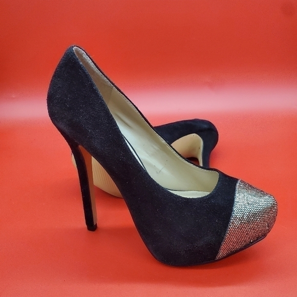 Steve Madden P Kavit Heels Women's 7.5M Black Shoes - Picture 15 of 16